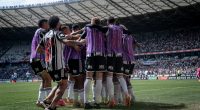 Jogadores do Atlético comemoram gol contra o Bahia