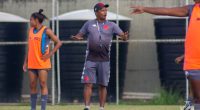 Antony Menezes em treinamento no Vasco