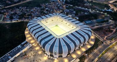 Vista da Arena MRV, estádio do Atlético Mineiro